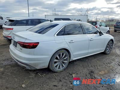Trzecie zdjęcie samochodu z tyłu: 2021 AUDI A4 PREMIUM 40 VIN:WAUABAF46MA035850 - miniatura