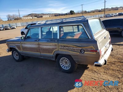 Drugie zdjęcie samochodu z przodu: 1987 JEEP GRAND WAGONEER VIN:1JCNJ15UXHT006109 - miniatura