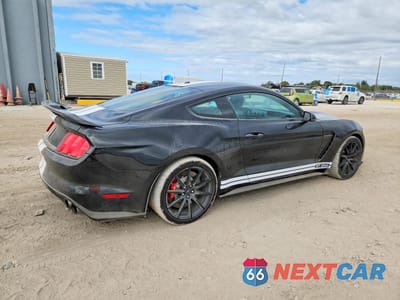 Trzecie zdjęcie samochodu z tyłu: 2016 FORD MUSTANG SHELBY GT350 VIN:1FA6P8JZ6G5525942 - miniatura