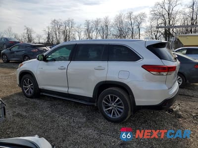 Drugie zdjęcie samochodu z przodu: 2019 TOYOTA HIGHLANDER HYBRID VIN:5TDJGRFH6KS054551 - miniatura