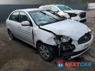 Czwarte zdjęcie samochodu z boku: 2011 HYUNDAI ACCENT GLS VIN:KMHCN4ACXBU618318 - miniatura