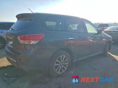Trzecie zdjęcie samochodu z tyłu: 2014 NISSAN PATHFINDER S VIN:5N1AR2MN9EC732673 - miniatura