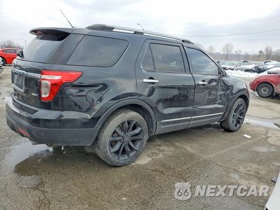 Trzecie zdjęcie samochodu z tyłu: 2013 FORD EXPLORER LIMITED VIN:1FM5K8F84DGA14357 - miniatura