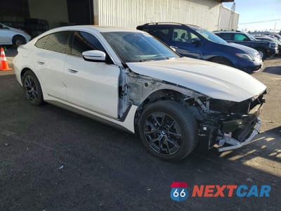 Czwarte zdjęcie samochodu z boku: 2025 BMW I4 EDRIVE 40 VIN:WBY23HD00SFU37049 - miniatura