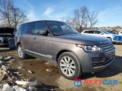 Czwarte zdjęcie samochodu z boku: 2017 LAND ROVER RANGE ROVER HSE VIN:SALGS2FV4HA327684 - miniatura