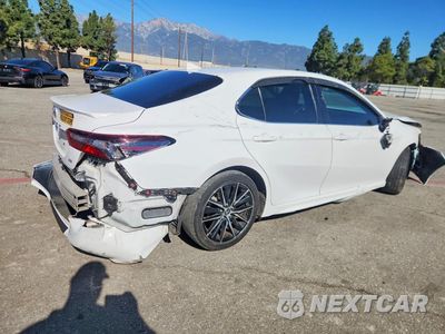 Trzecie zdjęcie samochodu z tyłu: 2023 TOYOTA CAMRY SE NIGHT SHADE VIN:4T1T11AK6PU810229 - miniatura