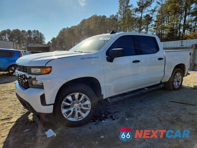 2021 CHEVROLET SILVERADO K1500 CUSTOM 1GCPYBEK4MZ398151 - główne zdjęcie licytacji z USA - miniatura