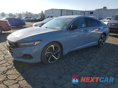 2021 HONDA ACCORD SPORT SE 1HGCV1F46MA051504 - główne zdjęcie licytacji z USA - miniatura
