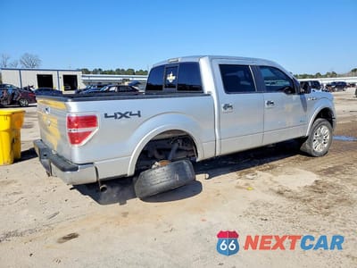 Trzecie zdjęcie samochodu z tyłu: 2012 FORD F150 SUPERCREW VIN:1FTFW1ET9CFB27414 - miniatura