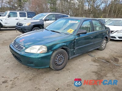 1999 HONDA CIVIC LX 1HGEJ6579XL020222 - główne zdjęcie licytacji z USA - miniatura