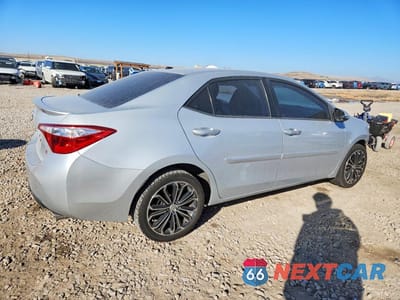 Trzecie zdjęcie samochodu z tyłu: 2015 TOYOTA COROLLA S PLUS VIN:2T1BURHE7FC319959 - miniatura