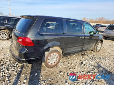 Trzecie zdjęcie samochodu z tyłu: 2013 VOLKSWAGEN ROUTAN S VIN:2C4RVAAG0DR725409 - miniatura