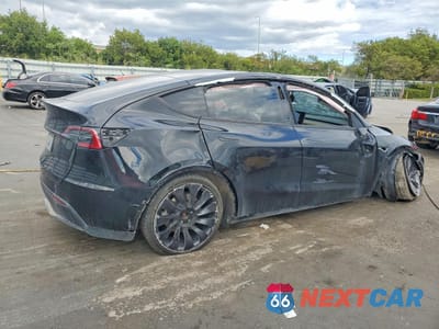 Trzecie zdjęcie samochodu z tyłu: 2024 TESLA MODEL Y VIN:7SAYGDED6RF206541 - miniatura