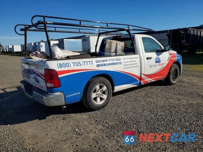Trzecie zdjęcie samochodu z tyłu: 2014 RAM 1500 ST VIN:3C6JR6DT2EG187575 - miniatura
