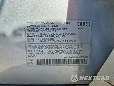 Zdjęcie 12 z 12 samochodu: 2021 AUDI Q5 PREMIUM VIN:WA1AAAFYXM2007661 - miniatura