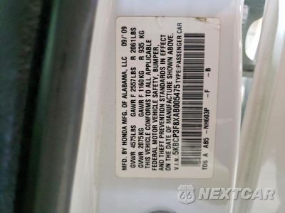 Zdjęcie 13 z 14 samochodu: 2010 HONDA ACCORD EXL VIN:5KBCP3F8XAB005475 - miniatura