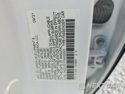 Zdjęcie 12 z 12 samochodu: 2021 HONDA ACCORD SPORT VIN:1HGCV2F37MA029525 - miniatura