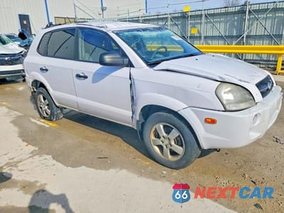 Czwarte zdjęcie samochodu z boku: 2008 HYUNDAI TUCSON GLS VIN:KM8JM12B18U896869 - miniatura