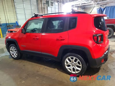 Drugie zdjęcie samochodu z przodu: 2017 JEEP RENEGADE LATITUDE VIN:ZACCJBBB6HPE84671 - miniatura