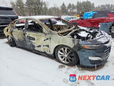 Czwarte zdjęcie samochodu z boku: 2020 CHEVROLET MALIBU LT VIN:1G1ZD5ST2LF132834 - miniatura