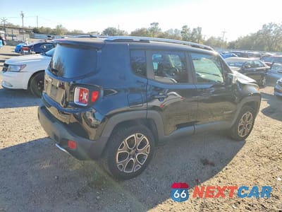 Trzecie zdjęcie samochodu z tyłu: 2015 JEEP RENEGADE LIMITED VIN:ZACCJBDT6FPB28871 - miniatura
