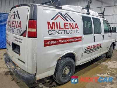 Trzecie zdjęcie samochodu z tyłu: 2005 CHEVROLET EXPRESS G2500 UTILITY / SERVICE VAN VIN:1GCGG25V051119582 - miniatura