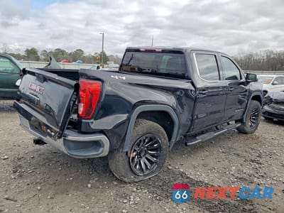 Trzecie zdjęcie samochodu z tyłu: 2019 GMC SIERRA K1500 SLE VIN:1GTU9BED2KZ323656 - miniatura