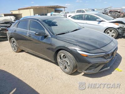 Czwarte zdjęcie samochodu z boku: 2024 HYUNDAI ELANTRA SEL VIN:KMHLS4DG5RU745737 - miniatura