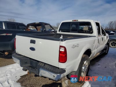 Trzecie zdjęcie samochodu z tyłu: 2008 FORD F250 SUPER DUTY VIN:1FTSW21R78EE09837 - miniatura