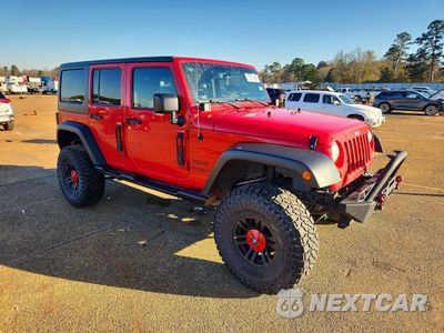 Czwarte zdjęcie samochodu z boku: 2016 JEEP WRANGLER UNLIMITED SPORT VIN:1C4BJWDG7GL148719 - miniatura