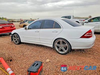 Drugie zdjęcie samochodu z przodu: 2007 MERCEDES-BENZ C 280 VIN:WDBRF54HX7A936939 - miniatura