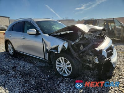 Czwarte zdjęcie samochodu z boku: 2013 INFINITI FX37 BASE VIN:JN8CS1MW6DM173312 - miniatura