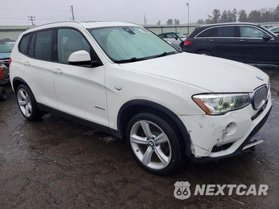 Czwarte zdjęcie samochodu z boku: 2017 BMW X3 XDRIVE35I VIN:5UXWX7C5XH0U42221 - miniatura