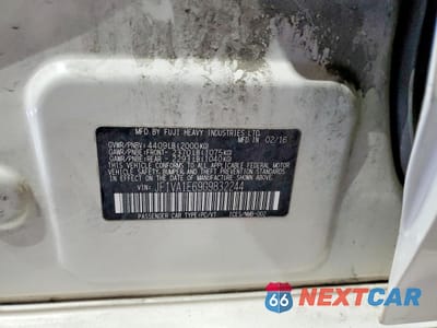 Zdjęcie 12 z 12 samochodu: 2016 SUBARU WRX PREMIUM VIN:JF1VA1E69G9832244 - miniatura