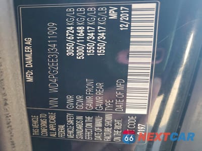 Zdjęcie 13 z 13 samochodu: 2018 MERCEDES-BENZ METRIS VIN:WD4PG2EE3J3411909 - miniatura