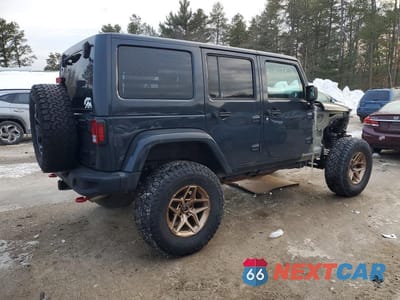 Trzecie zdjęcie samochodu z tyłu: 2017 JEEP WRANGLER UNLIMITED RUBICON VIN:1C4HJWFG6HL507759 - miniatura