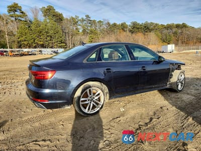 Trzecie zdjęcie samochodu z tyłu: 2017 AUDI A4 PREMIUM VIN:WAUDNAF45HN048916 - miniatura