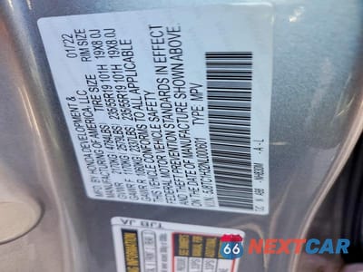 Zdjęcie 13 z 13 samochodu: 2022 ACURA RDX VIN:5J8TC1H32NL000601 - miniatura