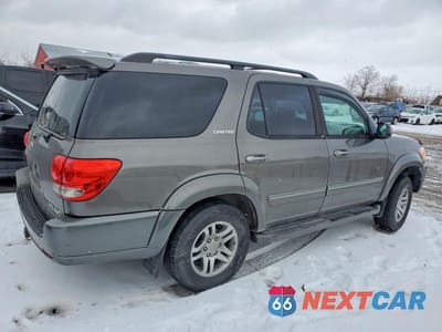 Trzecie zdjęcie samochodu z tyłu: 2005 TOYOTA SEQUOIA LIMITED VIN:5TDBT48A45S237597 - miniatura