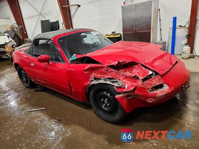 Czwarte zdjęcie samochodu z boku: 1990 MAZDA MX-5 MIATA VIN:JM1NA3514L0127442 - miniatura