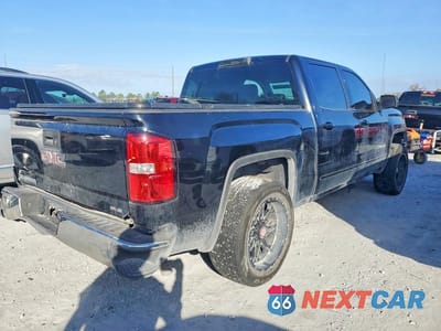 Trzecie zdjęcie samochodu z tyłu: 2015 GMC SIERRA C1500 SLE VIN:3GTP1UEC2FG376922 - miniatura