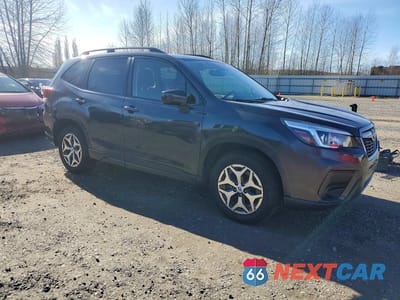 Czwarte zdjęcie samochodu z boku: 2019 SUBARU FORESTER PREMIUM VIN:JF2SKAGC5KH488411 - miniatura