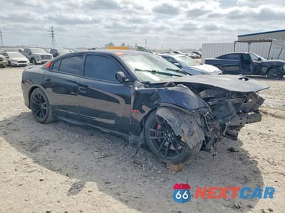 Czwarte zdjęcie samochodu z boku: 2022 DODGE CHARGER SCAT PACK VIN:2C3CDXGJ1NH136038 - miniatura