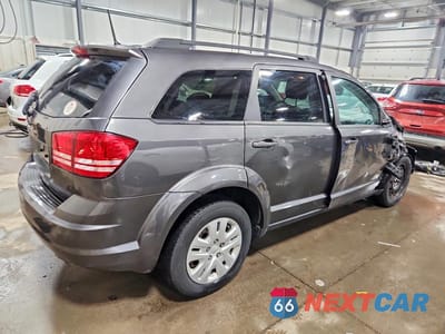 Trzecie zdjęcie samochodu z tyłu: 2020 DODGE JOURNEY SE VIN:3C4PDCAB5LT235845 - miniatura