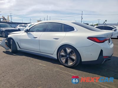 Drugie zdjęcie samochodu z przodu: 2025 BMW I4 EDRIVE 40 VIN:WBY23HD02SFU11715 - miniatura