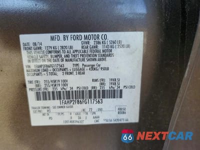 Zdjęcie 13 z 13 samochodu: 2015 FORD TAURUS LIMITED VIN:1FAHP2F86FG117563 - miniatura