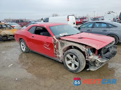Czwarte zdjęcie samochodu z boku: 2012 DODGE CHALLENGER SXT VIN:2C3CDYAG8CH294683 - miniatura