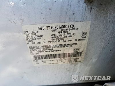 Zdjęcie 13 z 13 samochodu: 2014 FORD EXPLORER POLICE INTERCEPTOR VIN:1FM5K8AR1EGC08166 - miniatura