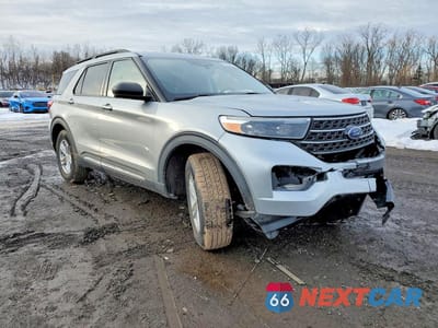 Czwarte zdjęcie samochodu z boku: 2020 FORD EXPLORER XLT VIN:1FMSK8DH9LGD00659 - miniatura