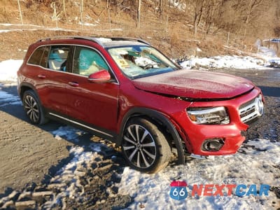 Czwarte zdjęcie samochodu z boku: 2023 MERCEDES-BENZ GLB 250 4MATIC VIN:W1N4M4HB7PW275948 - miniatura